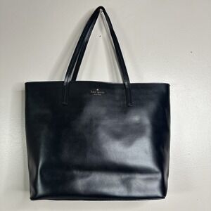 Kate Spade  New York Black   Medium Tote Saffiano 16x11x6